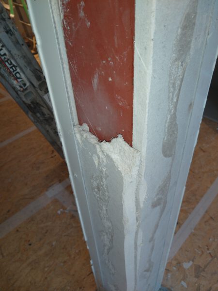 Brandschutzplatten Schwachgebundener Asbest. 